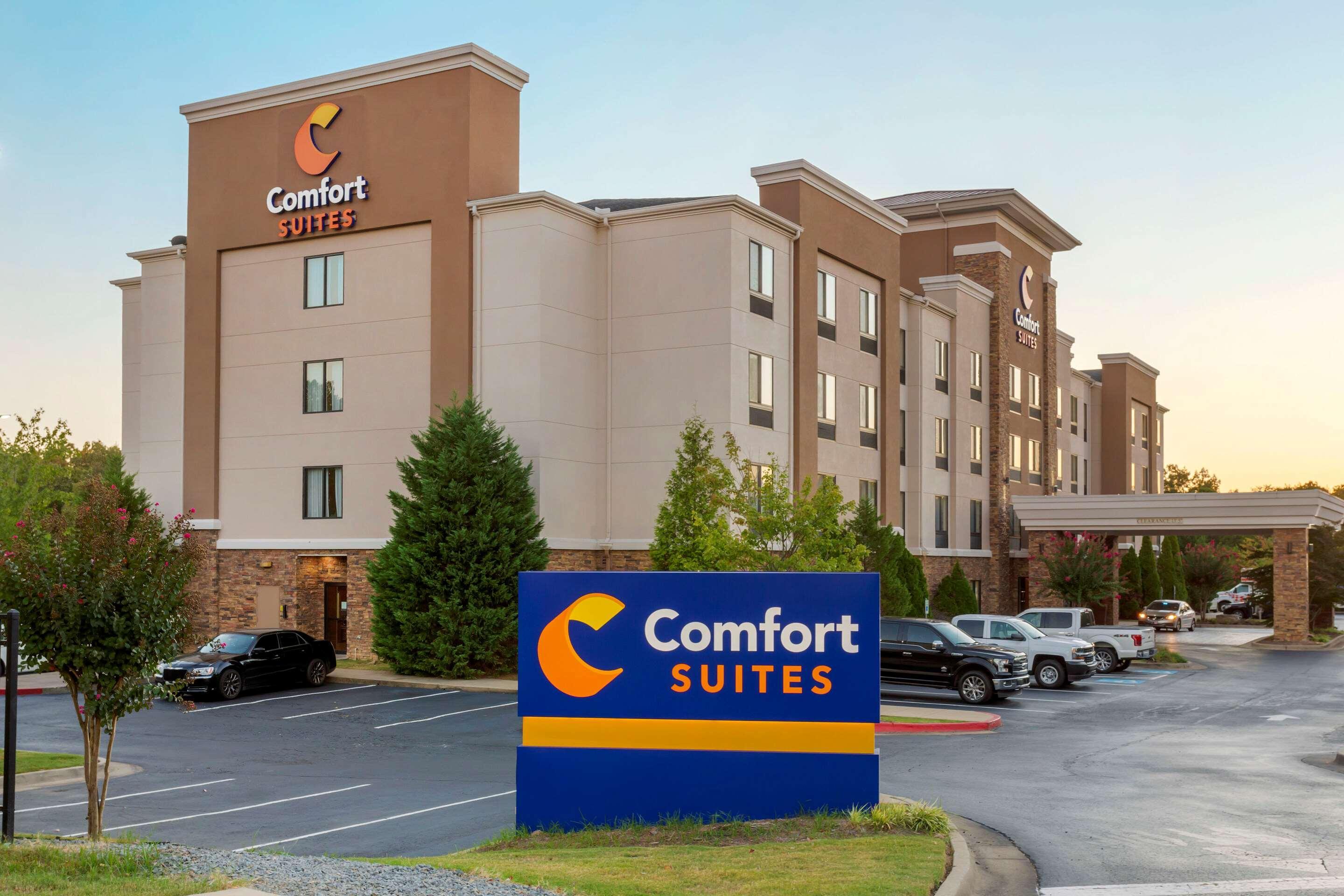 Comfort Suites Little Rock West Exterior foto